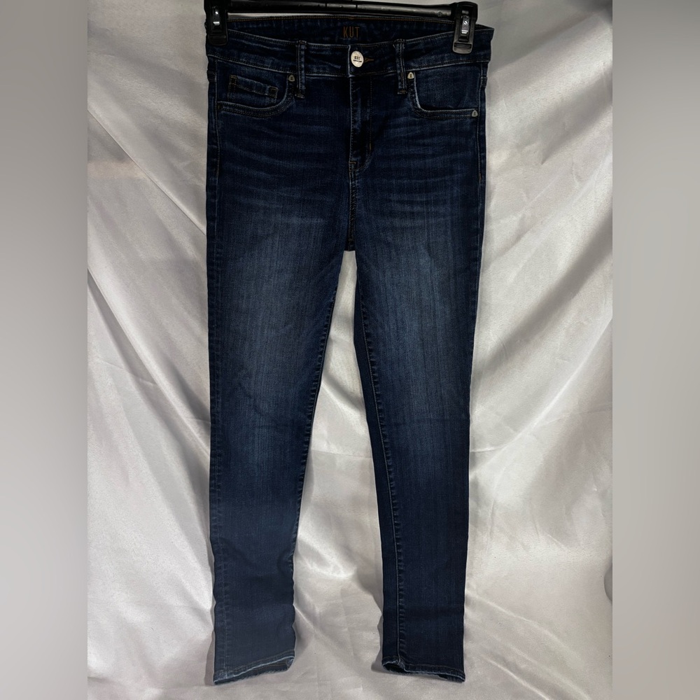 Kut from the Kloth Dark Blue Skinny Jeans